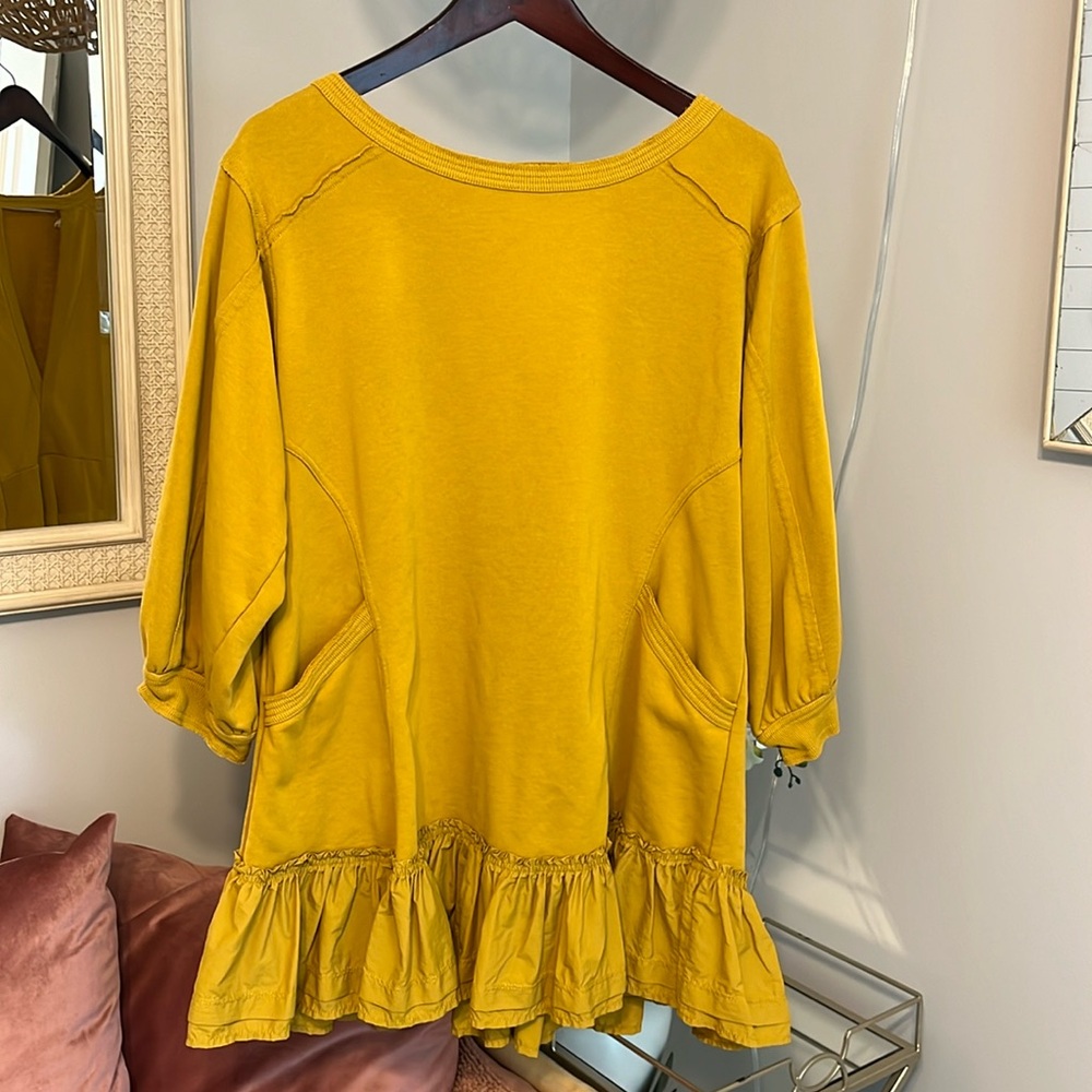 Anthropologie Daily Practice - French Terry dress. Size small.
